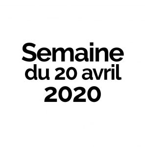 Lire la suite à propos de l’article 20 avril 2020 – Kids à la maison